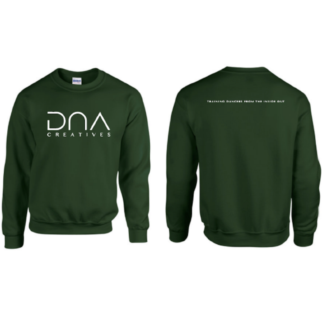 optional DNA COMPANY SWEAT SHIRT screen printed - Image 2